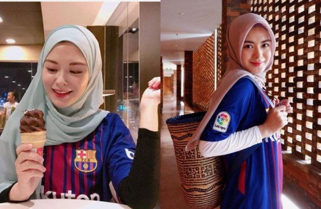 8 Ide Outfit Nonton Bola Hijab, Tertutup Tapi Nyaman Lho!