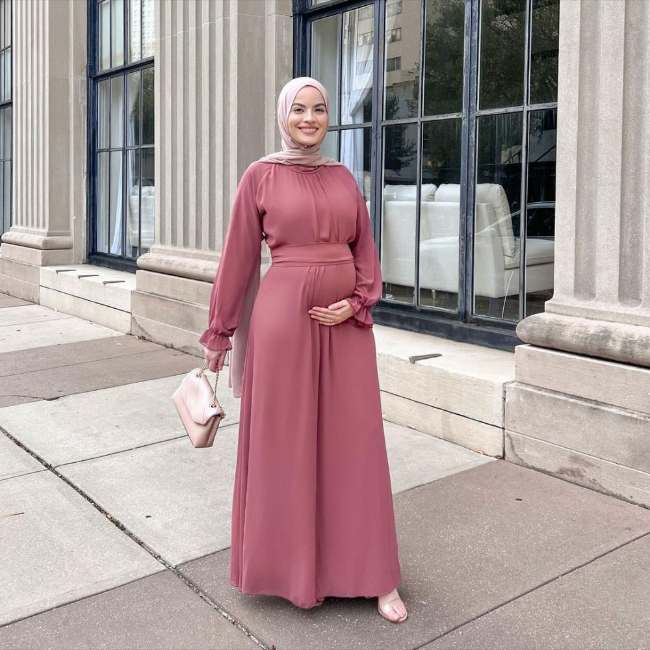OOTD Ibu Hamil Kondangan
