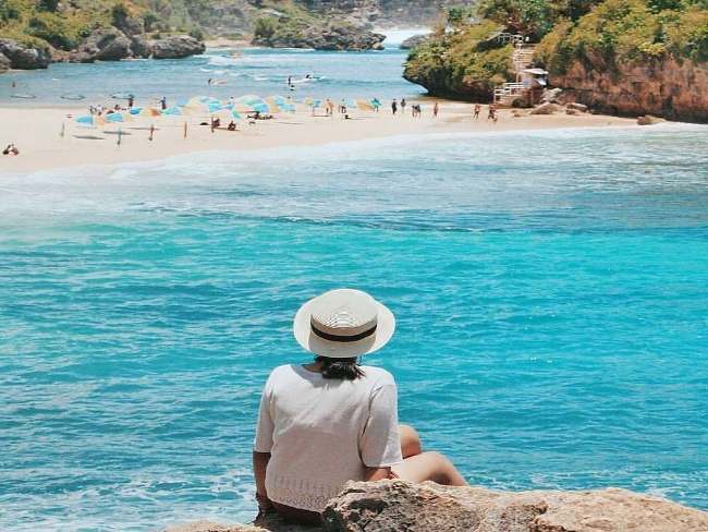 Rute dan Alamat Lokasi Pantai Drini Gunung Kidul
